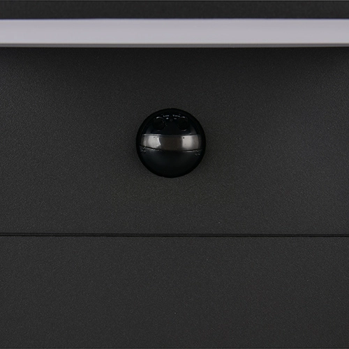 Modern garden lamp Ravi anthracite with sensor 100cm Trio 4017807686937