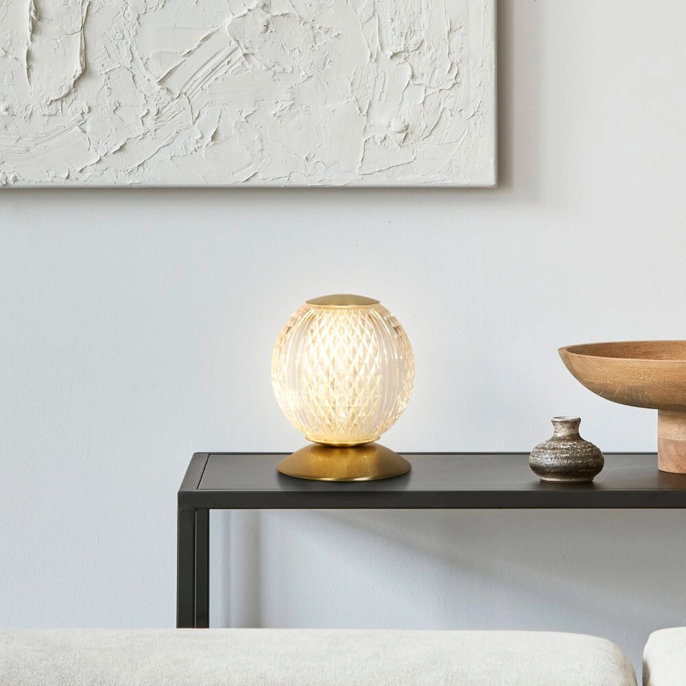 Oriental table lamp Allure Ø 11cm Searchlight 5053423274003