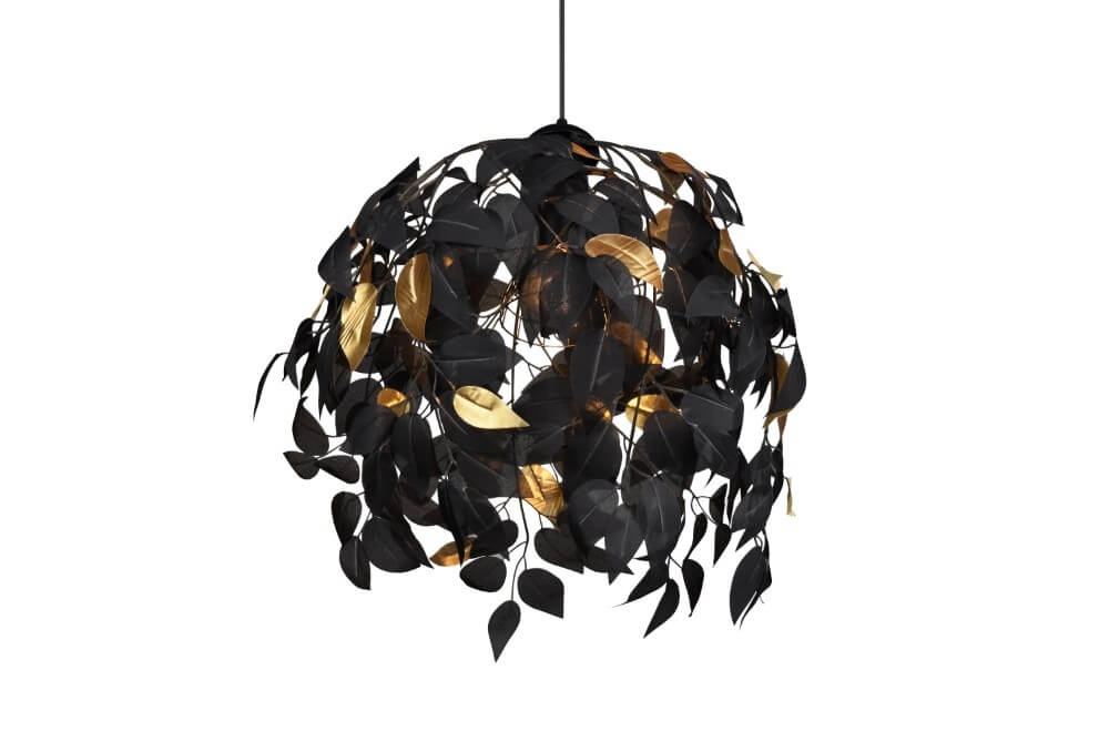 Leaf hanging lamp Leavy Ø 38cm Trio 4017807522631
