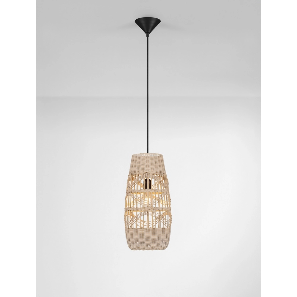 Pendant lamp Riu Ø 22cm rattan