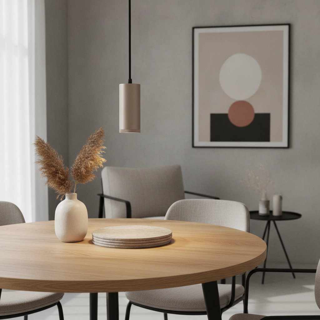 Design pendant lamp Milano champagne 15cm