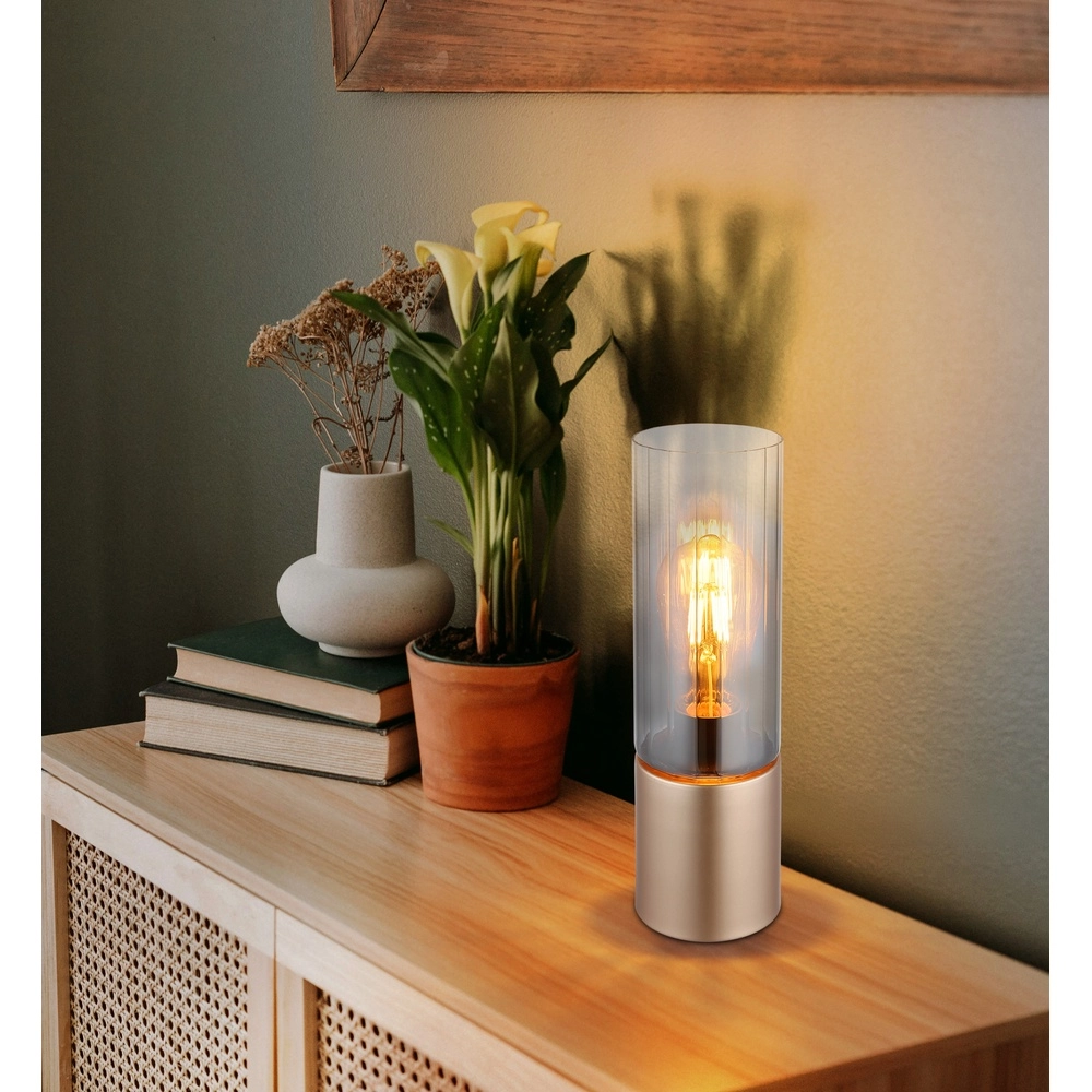 Table lamp Annika brown design Globo 9007371522903