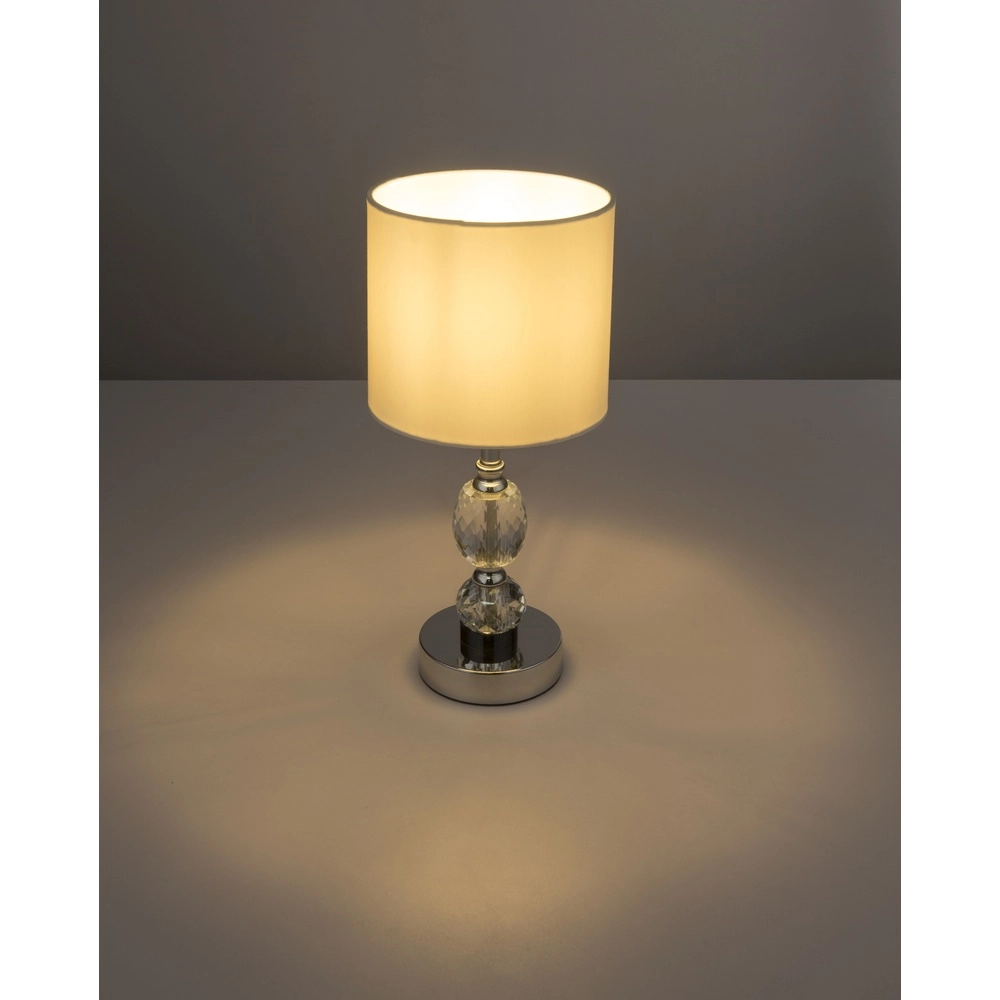Classic table lamp Bronn chrome 34cm Globo 9007371379361