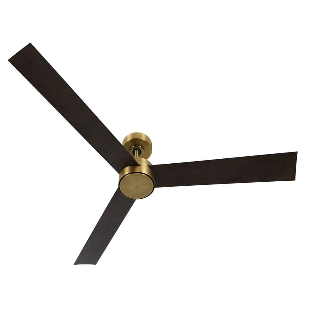 Ceiling fan Climate IV brass with wood Ø132cm Beacon 9333509192787