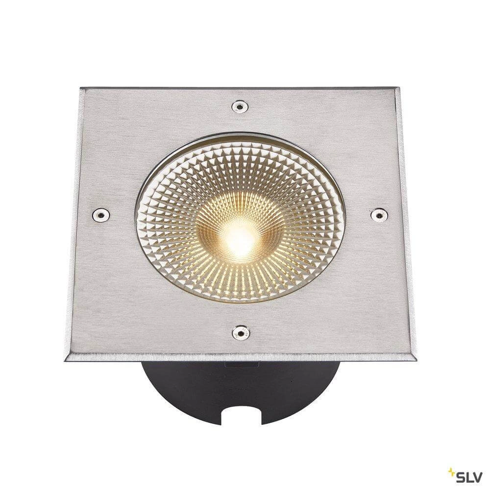 Bright LED ground spotlight Rocci square SLV 4024163262088