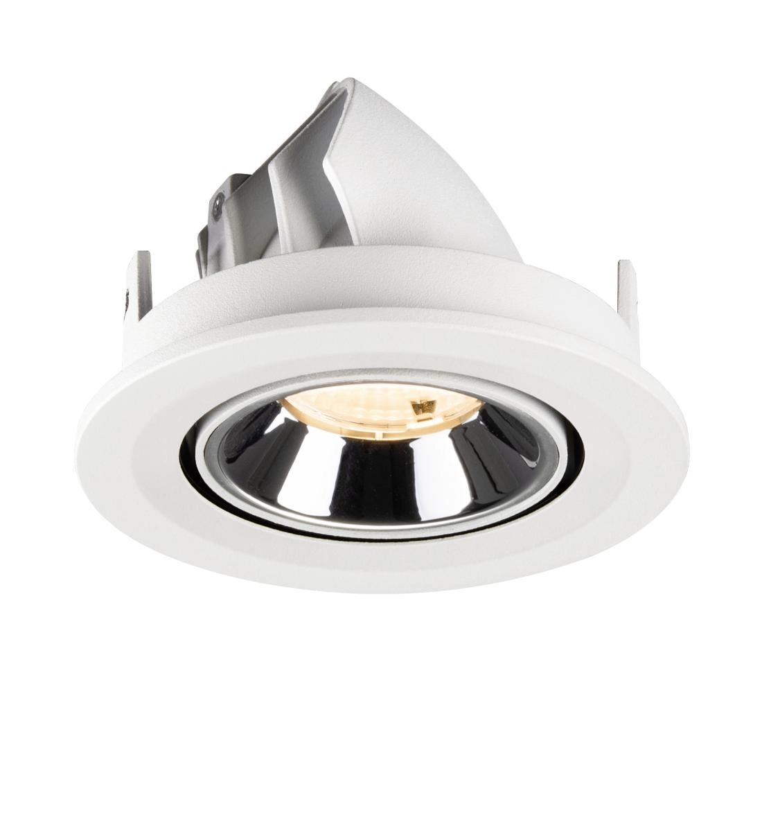 Recessed spotlight Numinos Gimble S white/chrome 2700K - 55deg SLV 4024163313582