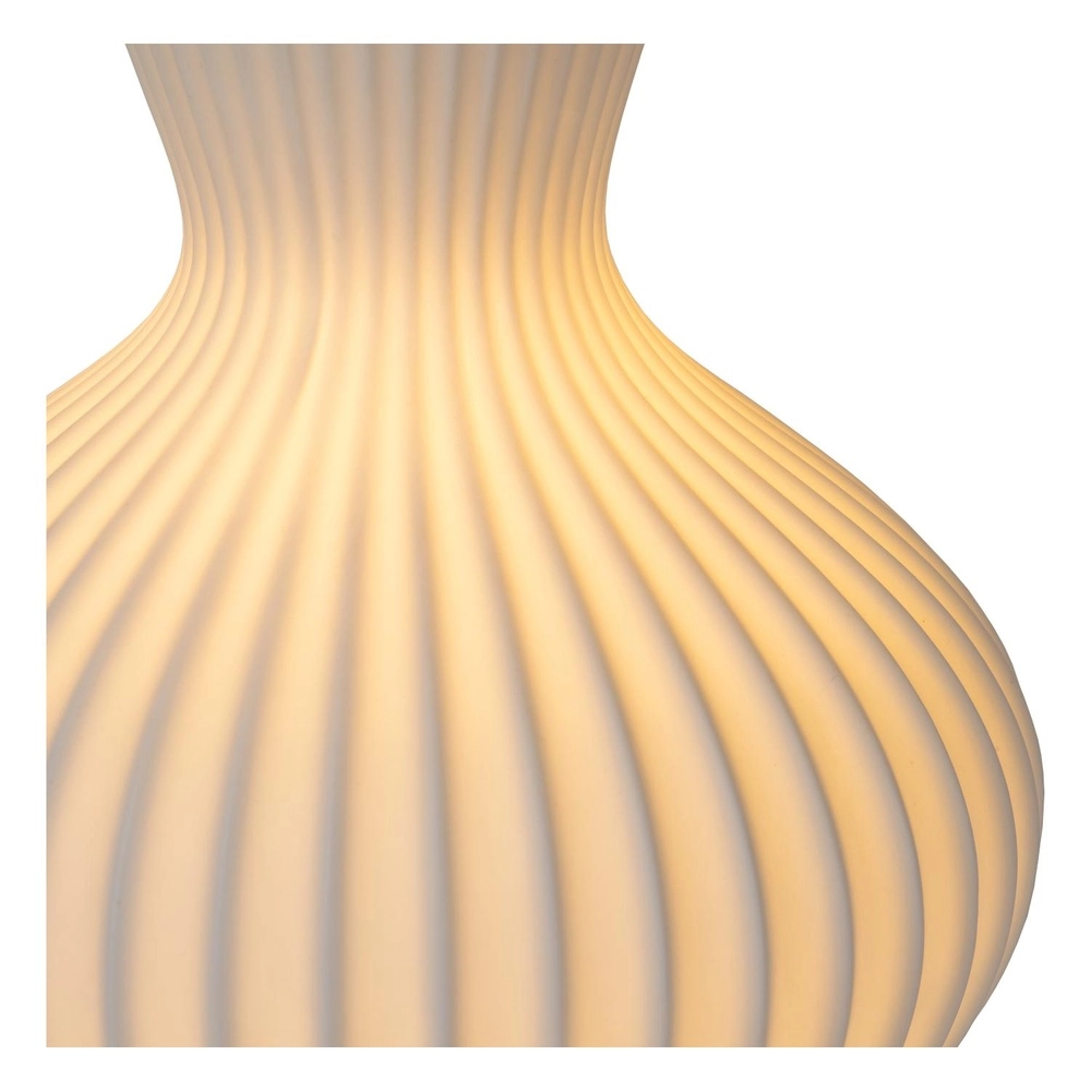 Table lamp vase Momoro white Lucide 5411212134509