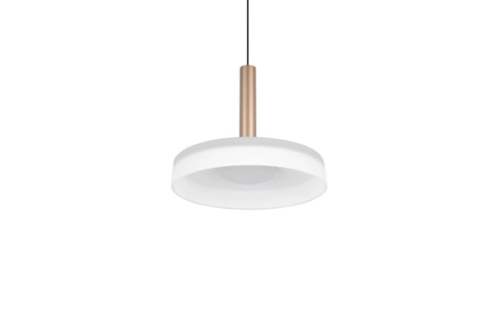 Led pendant light Celeste Ø 22cm - white glass Trio 4017807627381