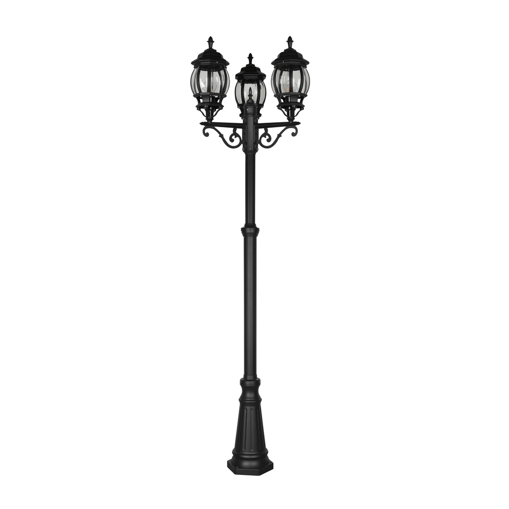 Lantern Elvo 3 crown black Trio 4017807543841
