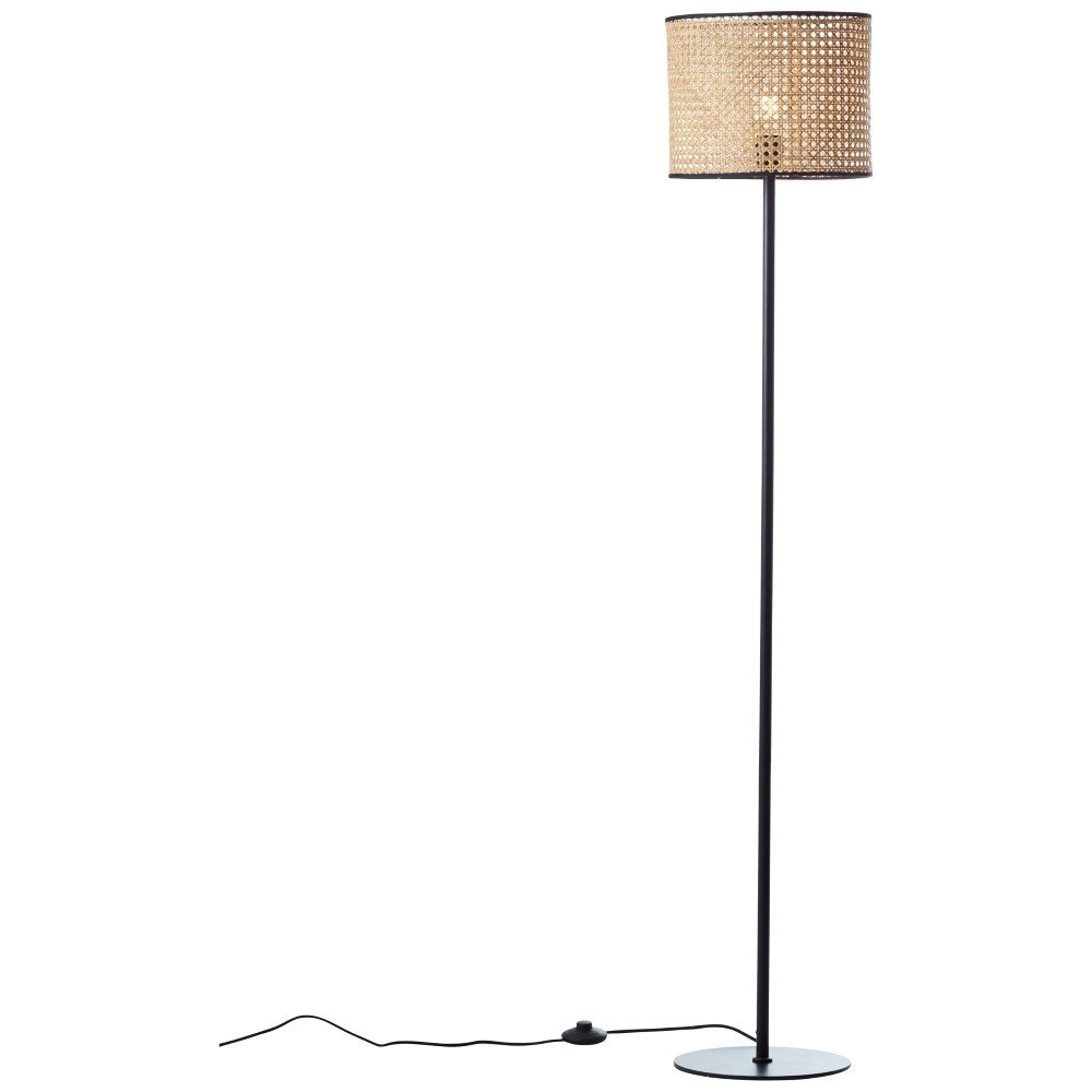 Rattan floor lamp Wiley Brilliant 4004353351679