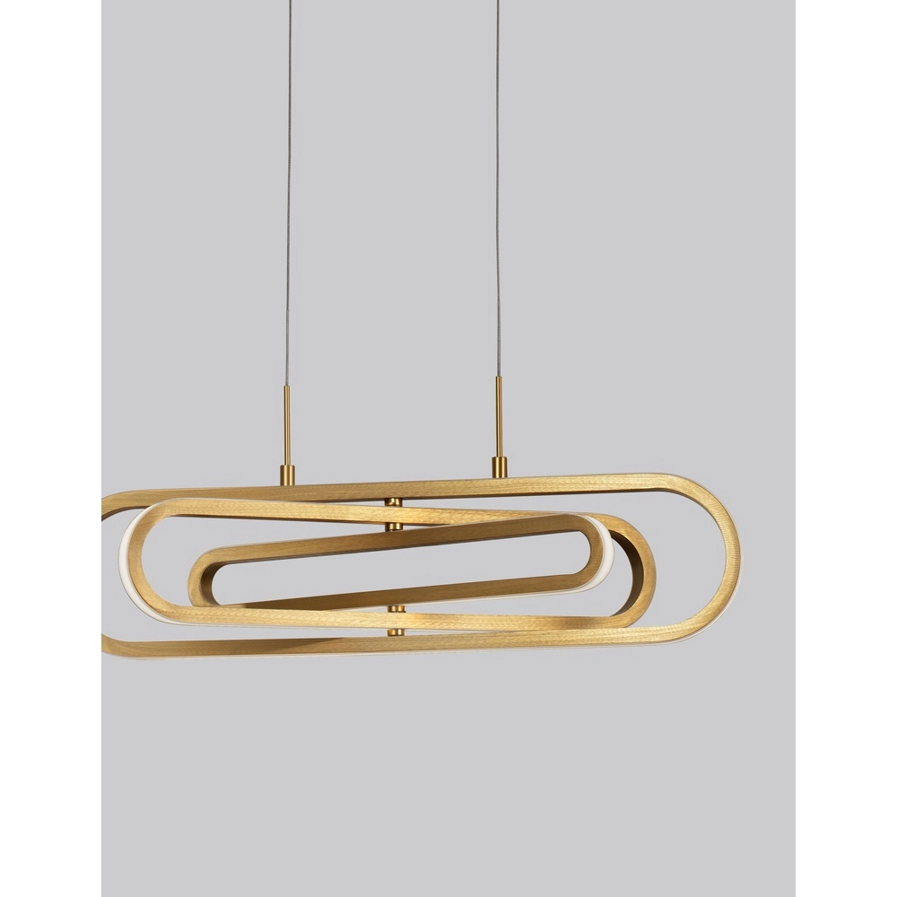 Design pendant lamp Arte Gold Oval Lyora 5212017426017