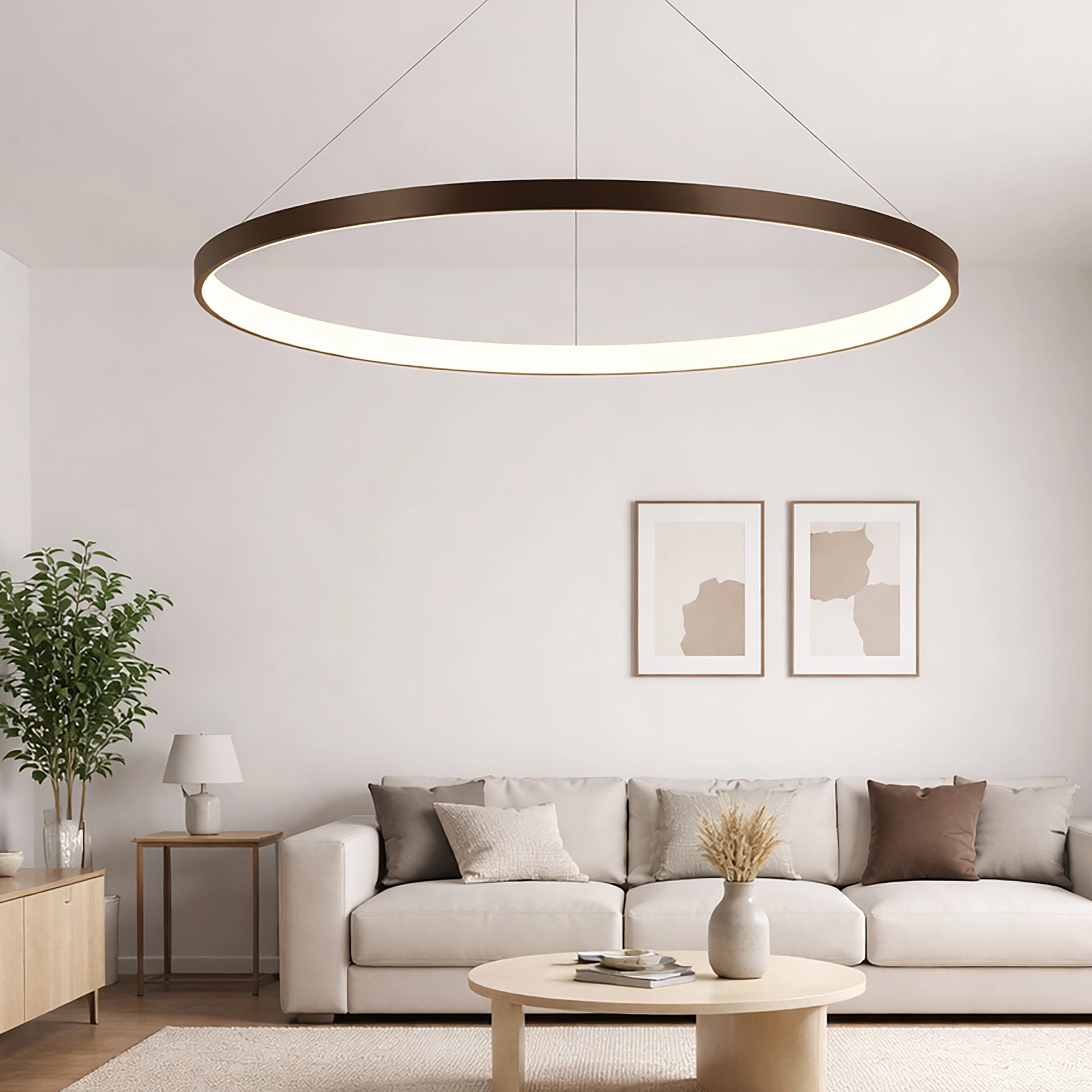 Design pendant lamp Orbit bronze Lyora 5053423316093