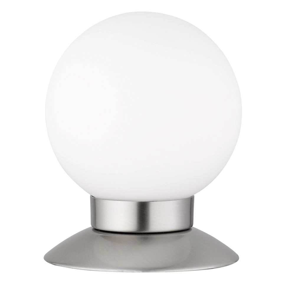 LED table lamp Princess 13cm metallic gray