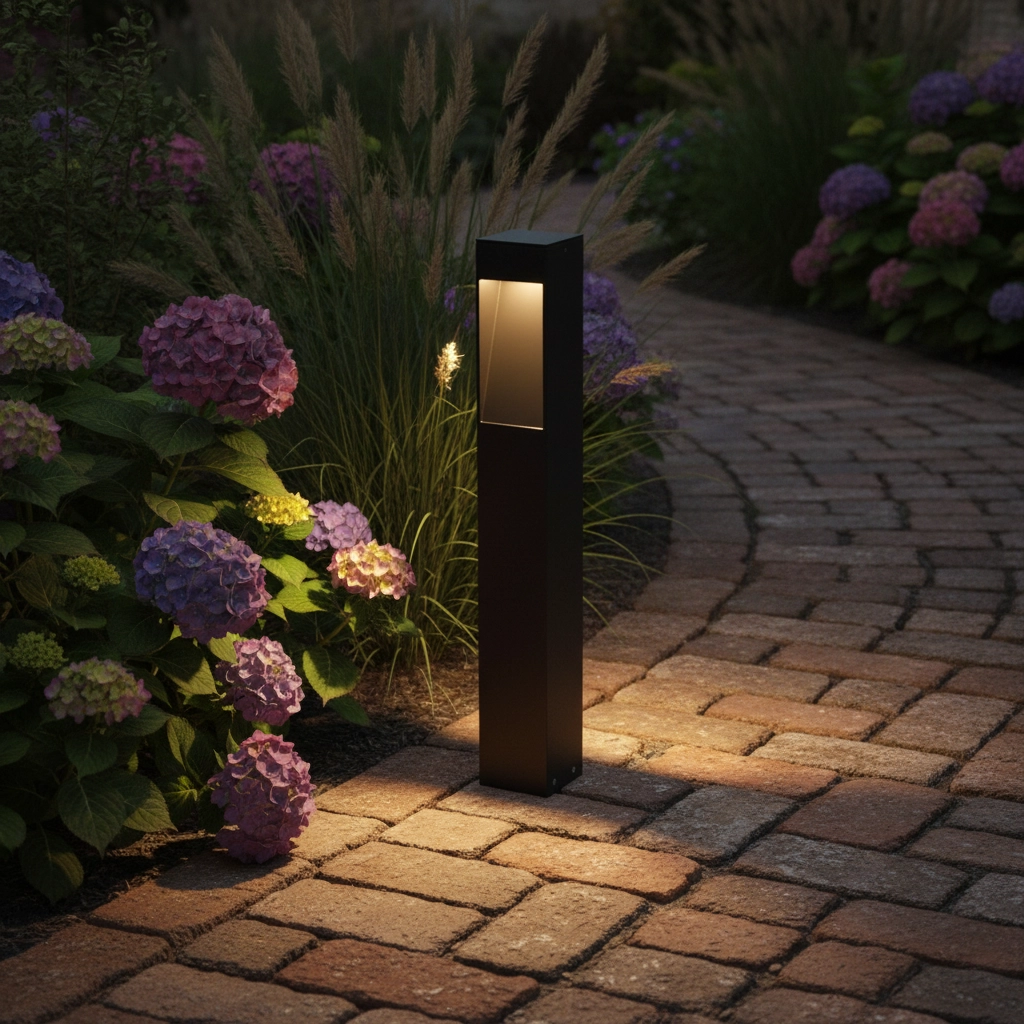 Garden lamp Maddi black 60cm