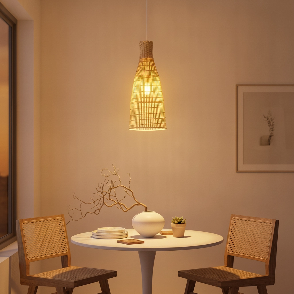White pendant lamp Niro Ø 24cm