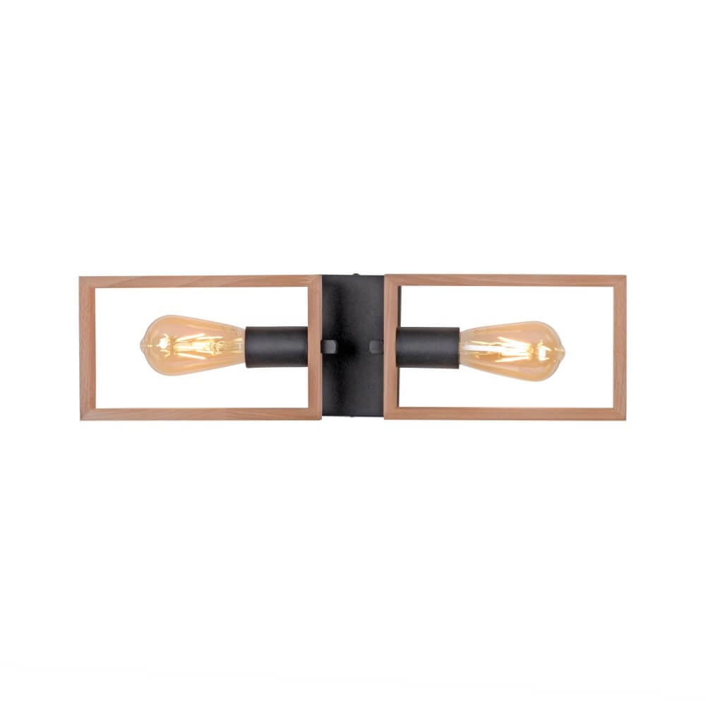 Country ceiling lamp Franky 2-light Just Light 4043689983116