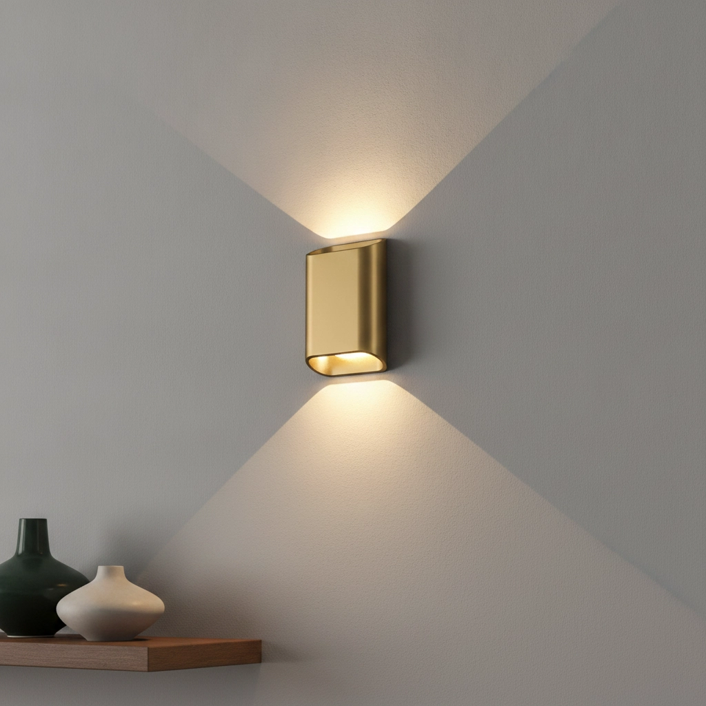 Wall lamp Diaz S Warm gold