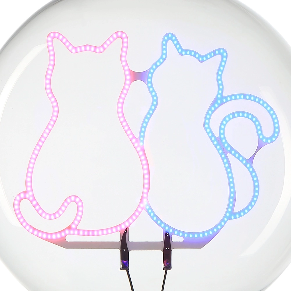 E27 light source Lumopop Cats - Pink Blue Brilliant 4004353477676