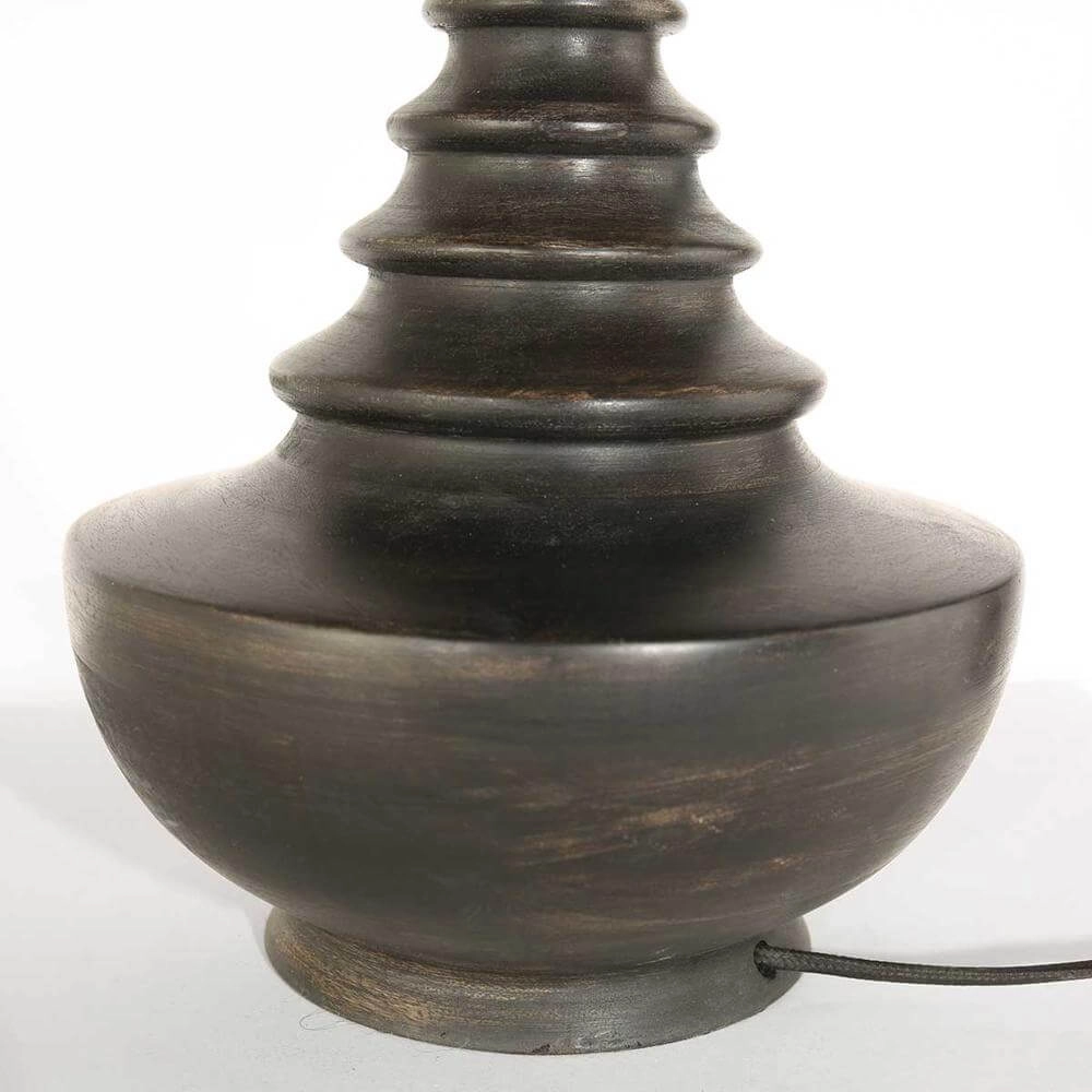 Unique table lamp Bois with bamboo shade Steinhauer 8712746172553