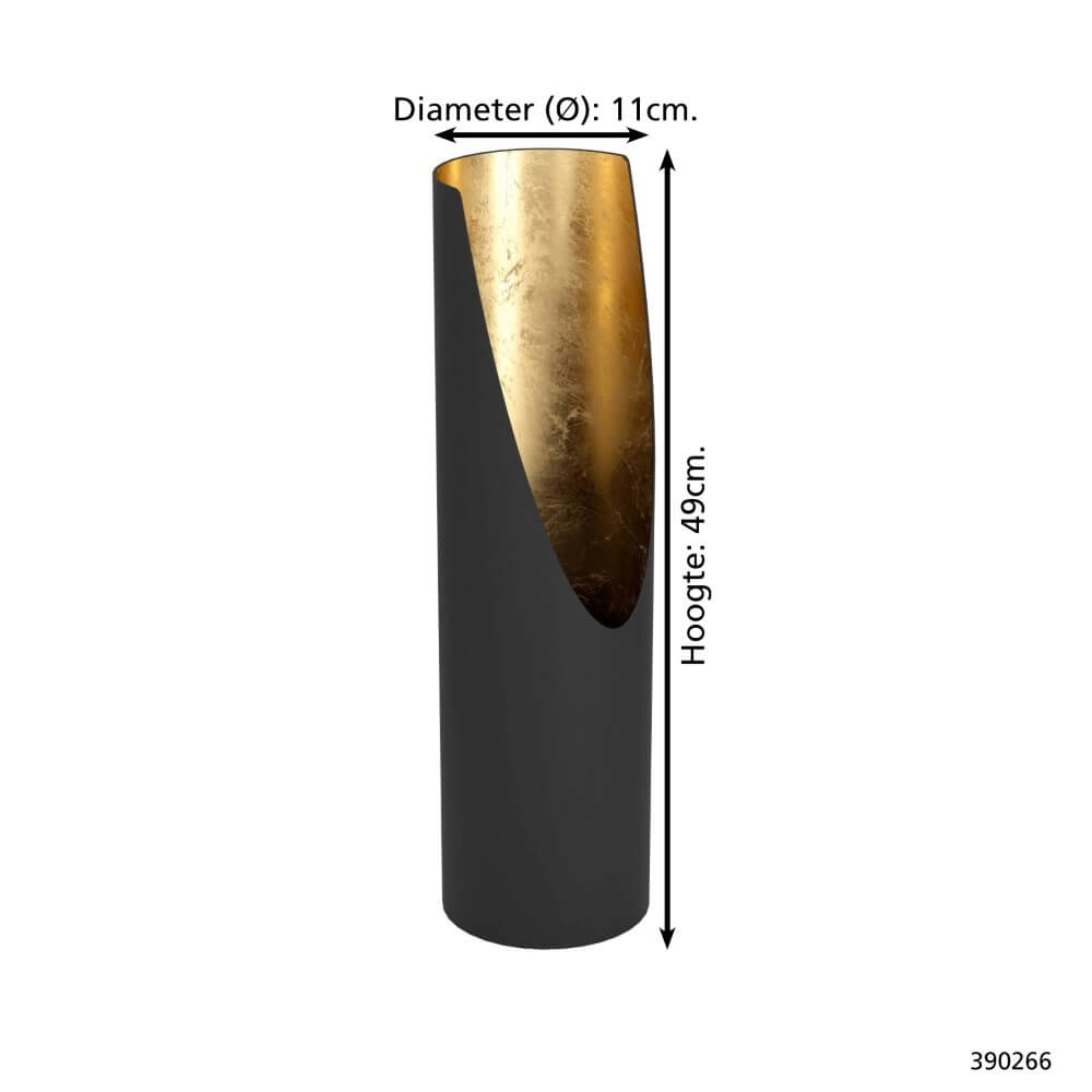 Nice table lamp Prebone black gold Stars of Light 9008606262014