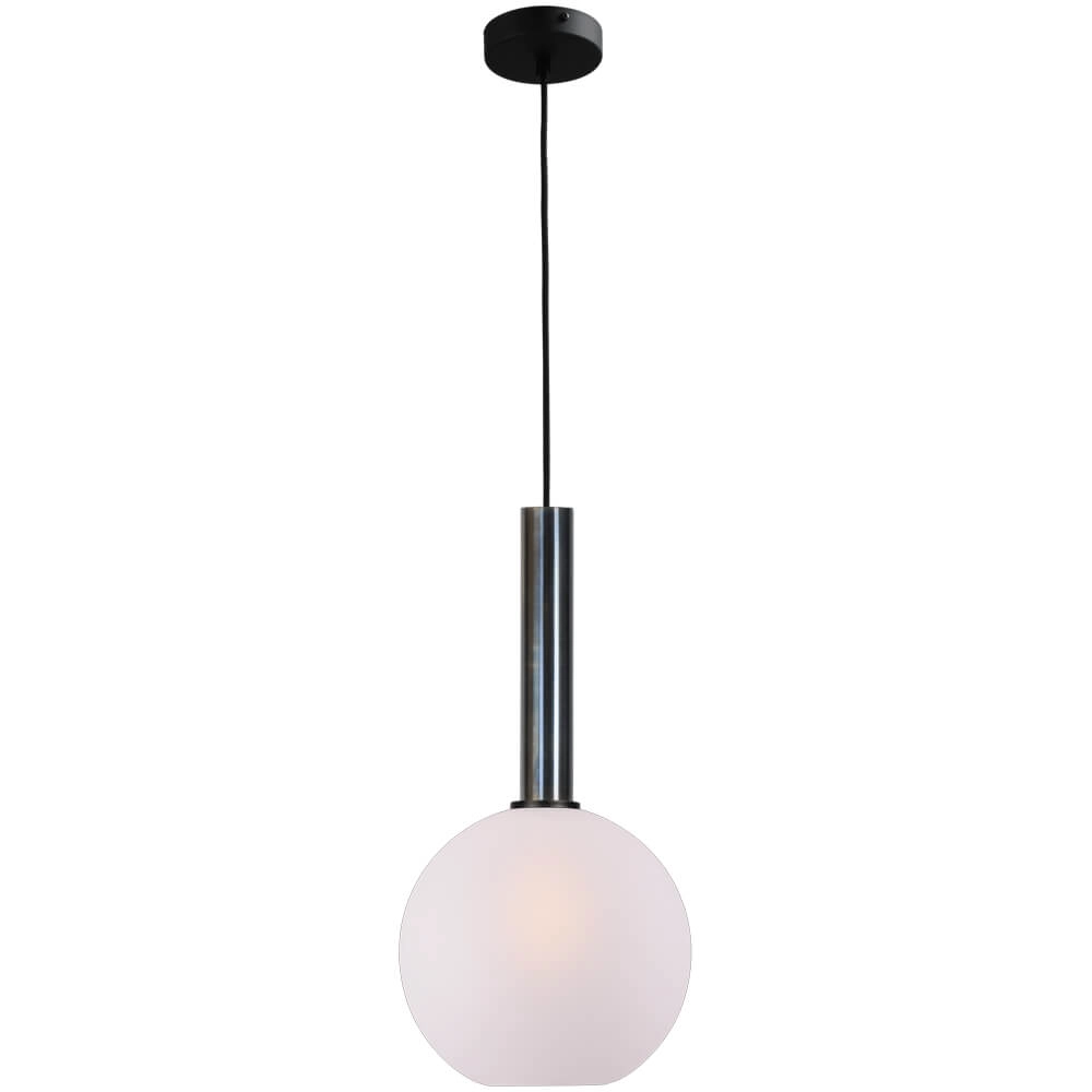 Hanging lamp Ø 25cm Bella 2 Dappled oil with matt white glass