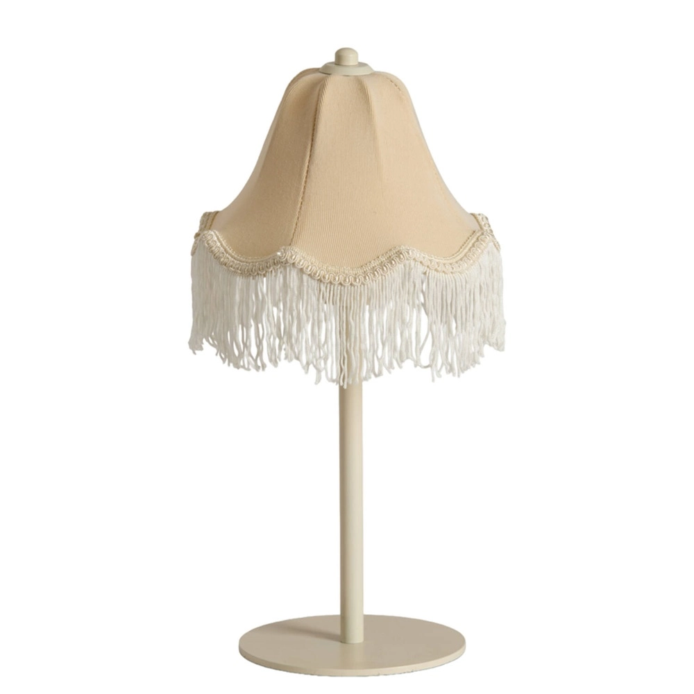 Table lamp Elya sand brown