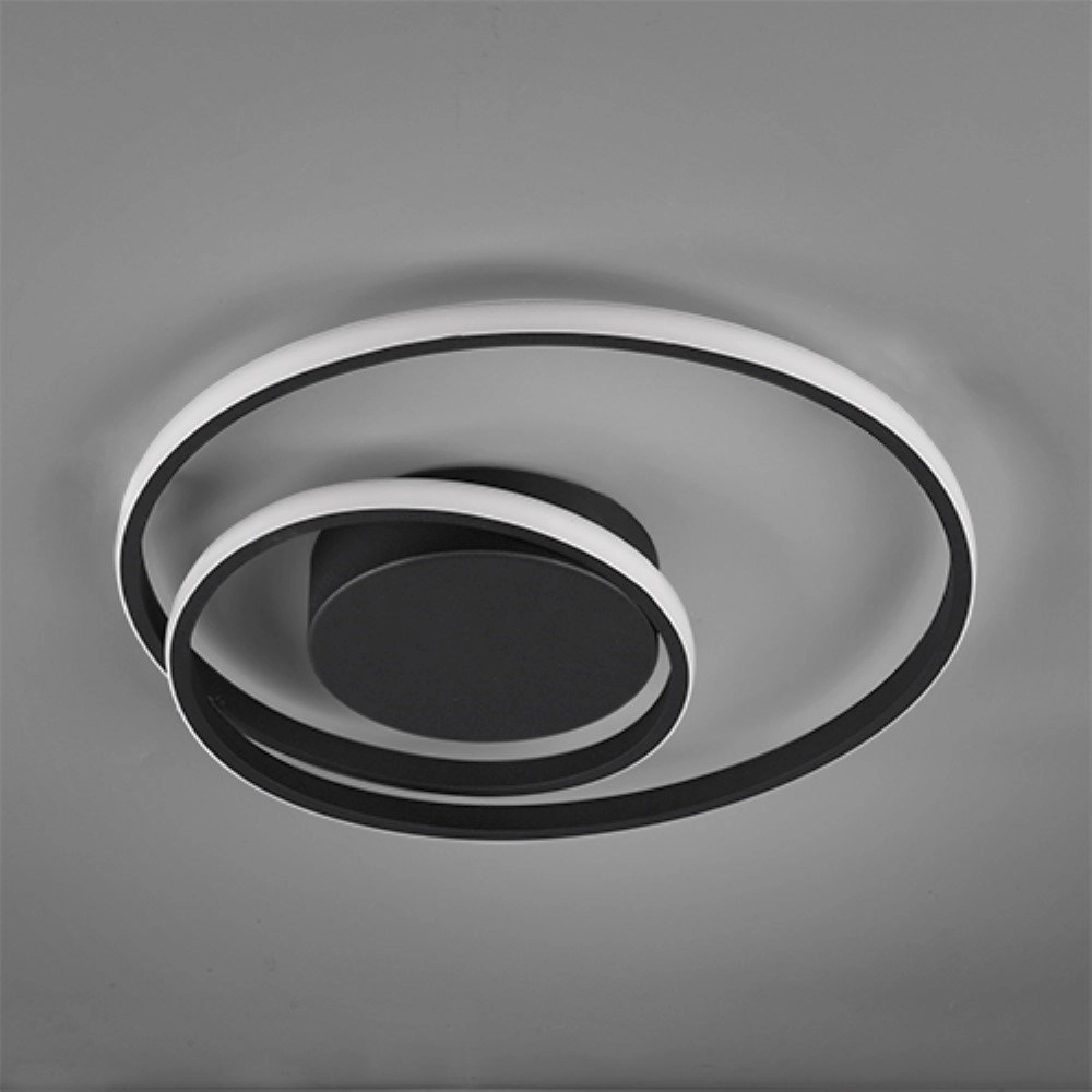 Modern ceiling lamp Zibal Ø 39 cm Trio 4017807442137