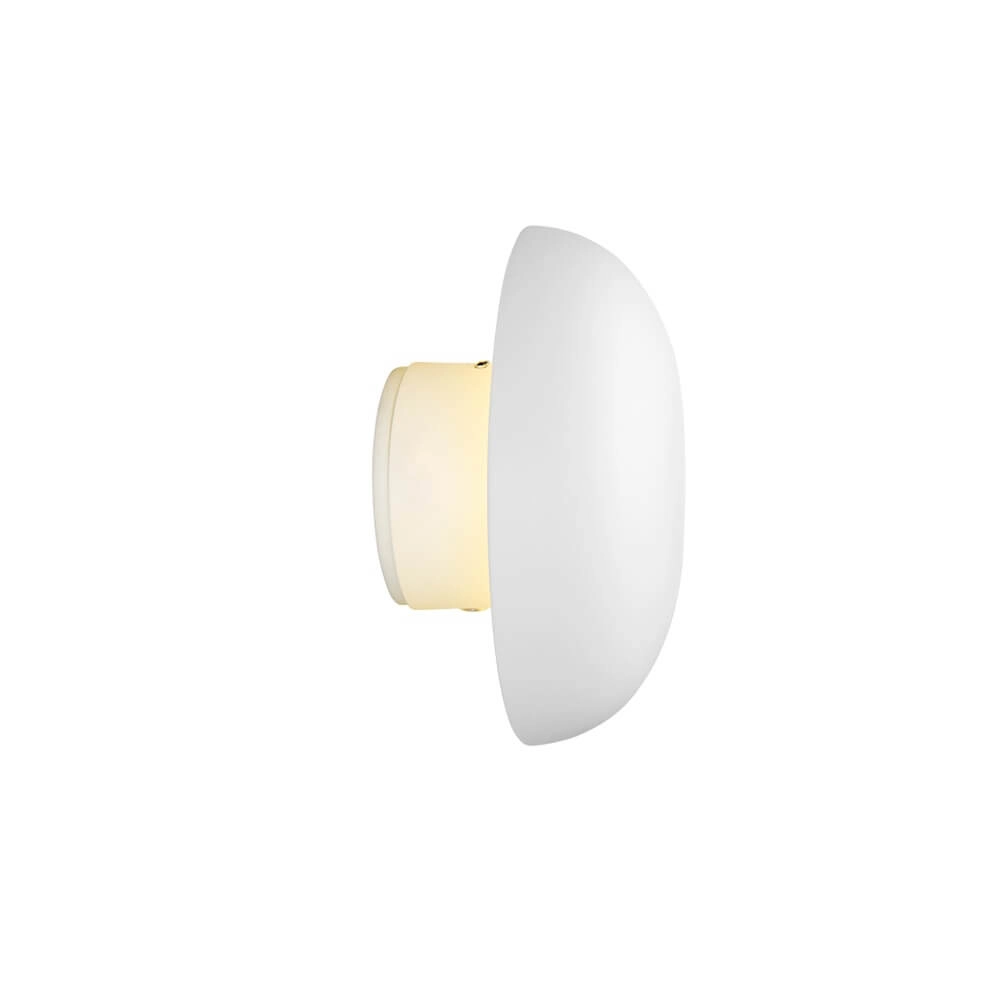 White wall lamp Davey Ø 15cm Trio 4017807643800