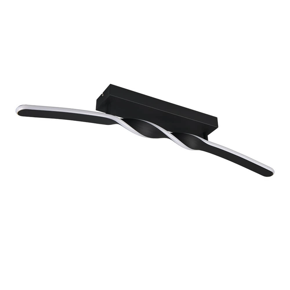 Design ceiling lamp Ginko black Trio 4017807642520