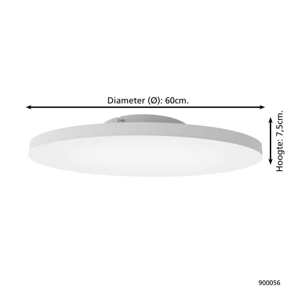 Ceiling light Zigbee Turcona-Z Ø 60cm Eglo 9008606221929