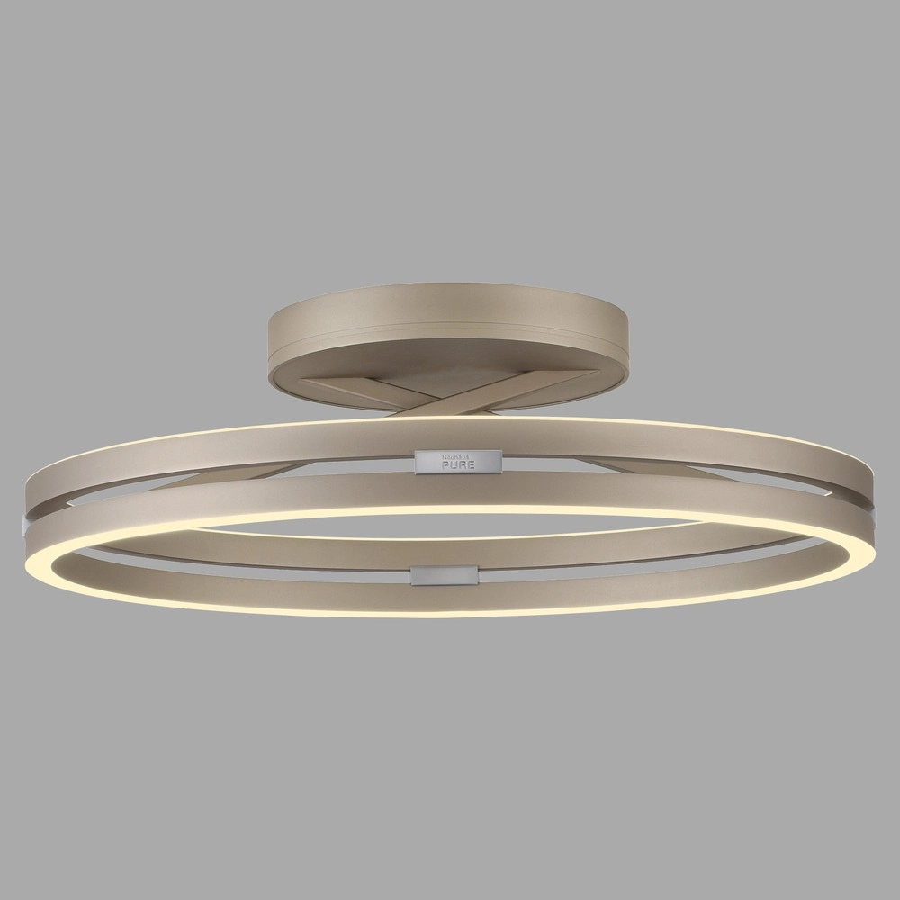 Led ceiling light Pure Loop Ø 60cm - bronce