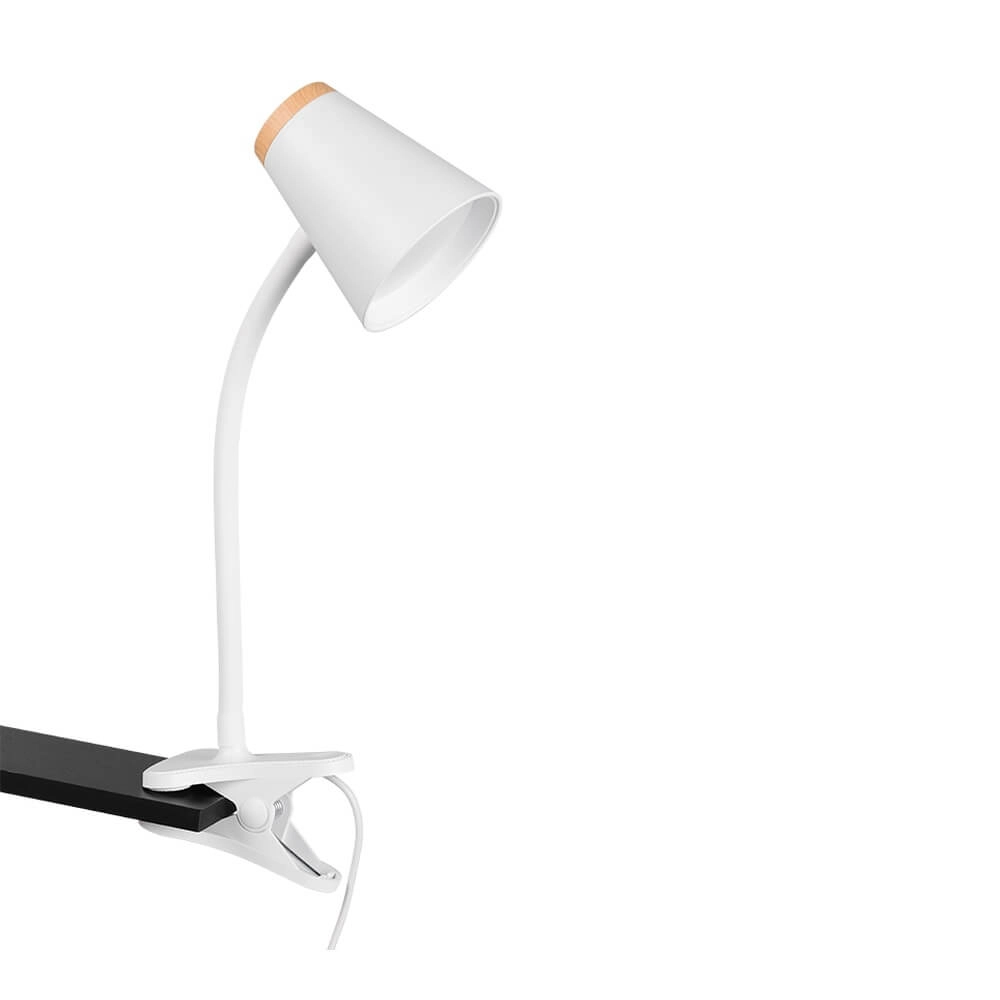 Clamp light Pongo white Trio 4017807642766