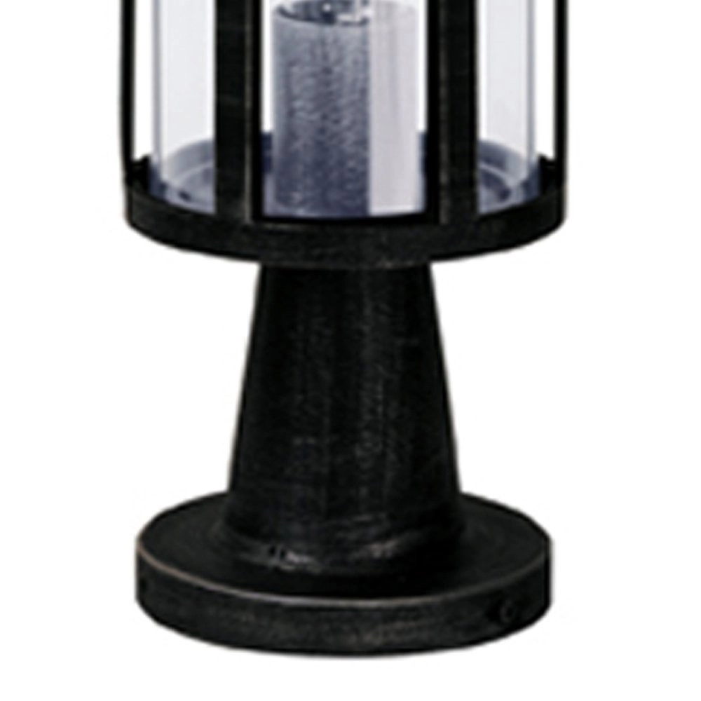 Pedestal lamp Holli black - silver Albert 4007235005424