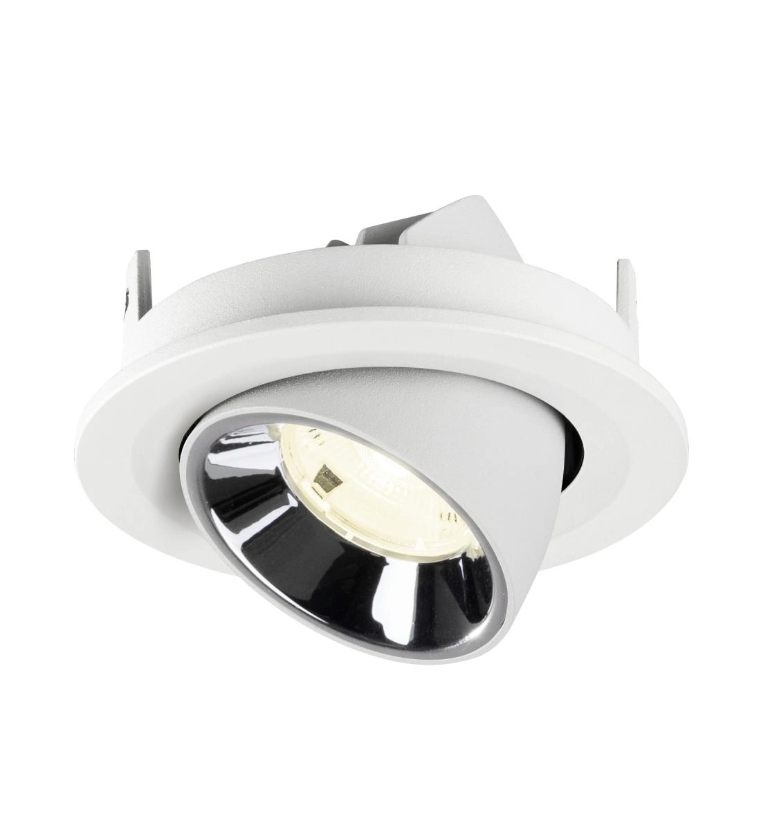 Recessed spotlight Numinos Gimble S white/chrome 4000K - 20deg SLV 4024163313285