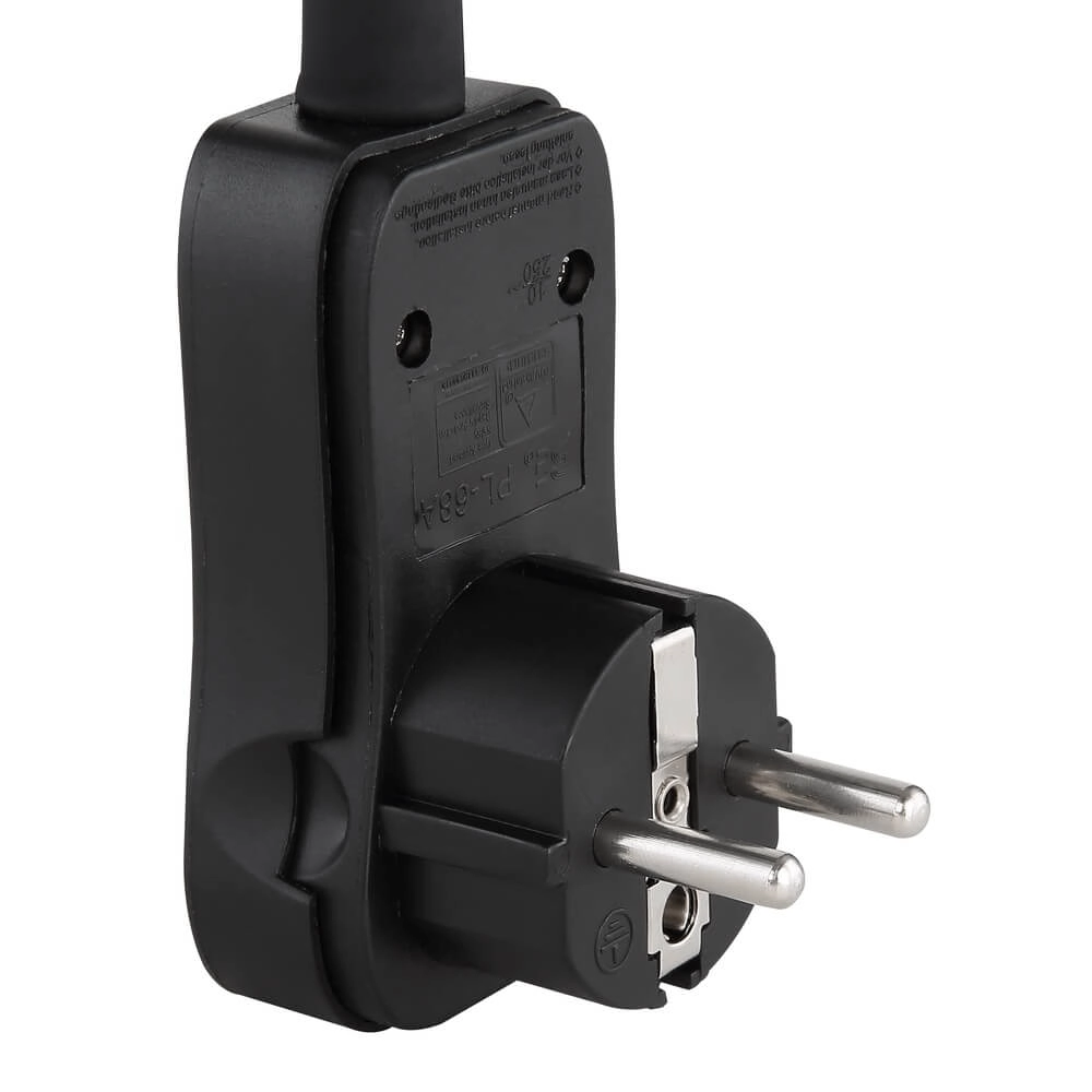 Black lamp Robby socket with nickel Globo 9007371439928