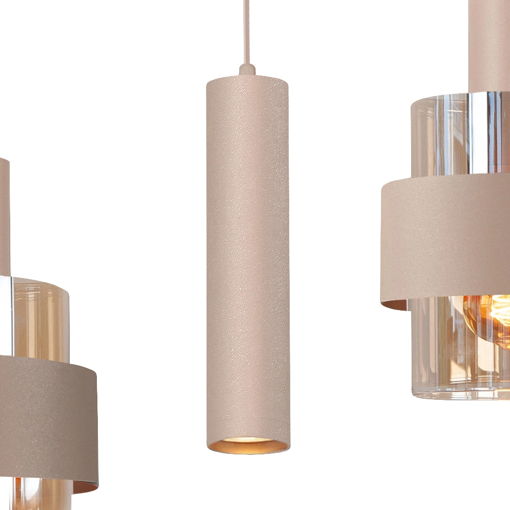 Dining table pendant lamp Marrone 7L - sand Highlight 8718379052101
