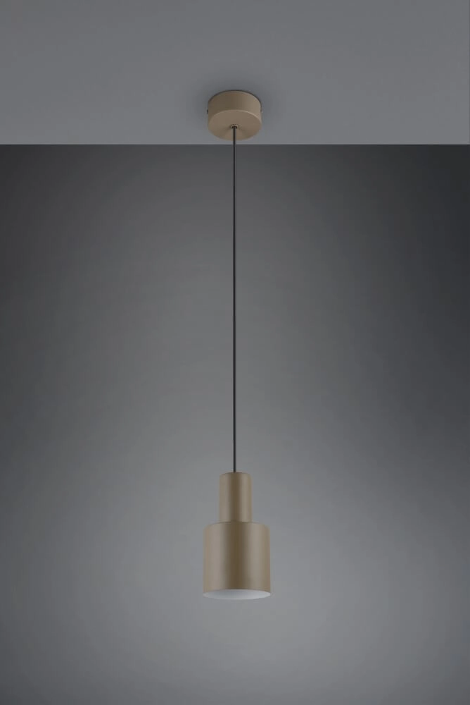 Taupe pendant Agudo Ø 12cm Trio 4017807613780