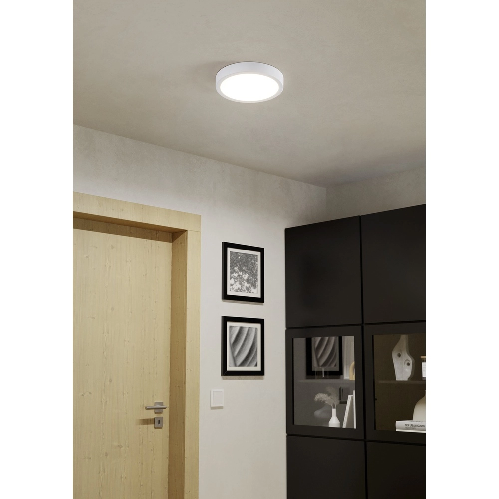 Led ceiling light Fueva 6 round - white - Ø 21,1cm Eglo 9008606330157