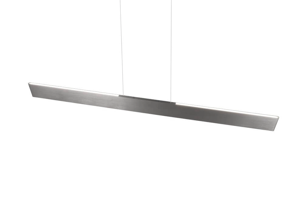 Led Office Pendant Light Galway 150cm - Stainless Steel Trio 4017807616675