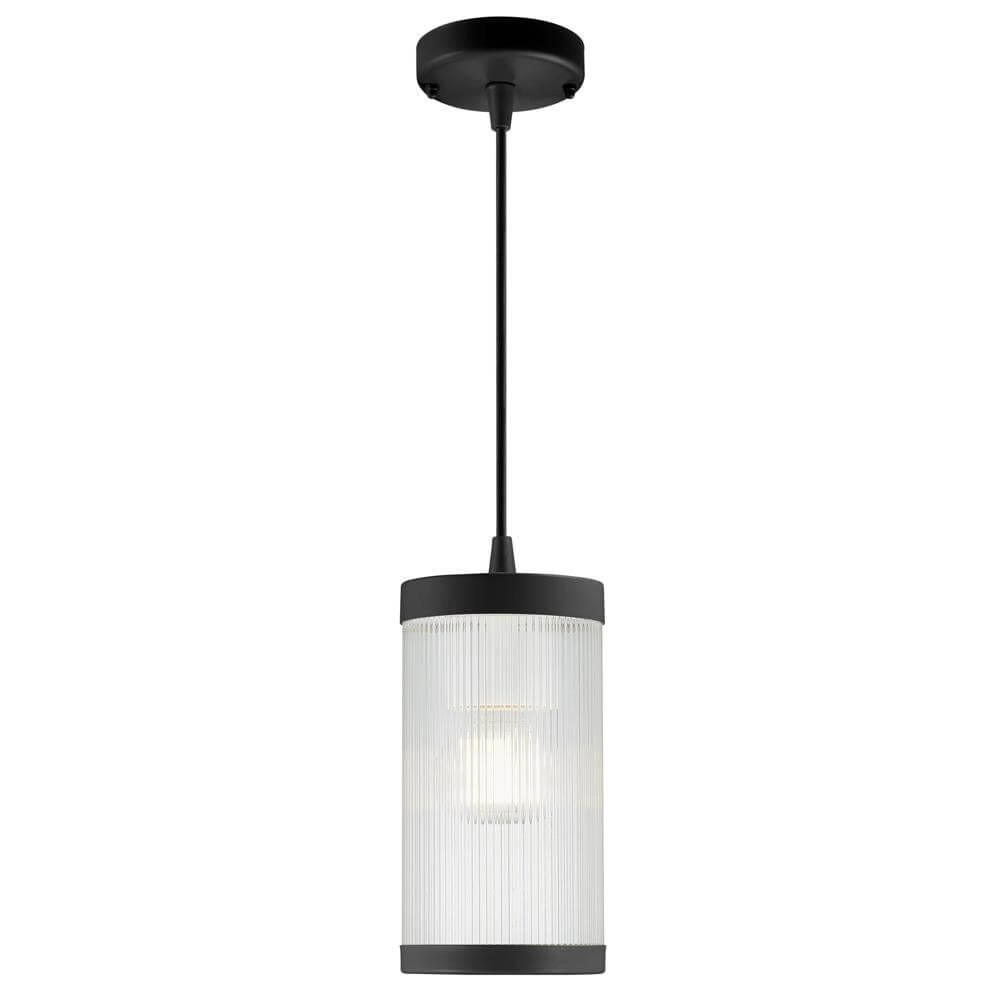 Glass pendant lamp Coupar black Nordlux 5704924010576