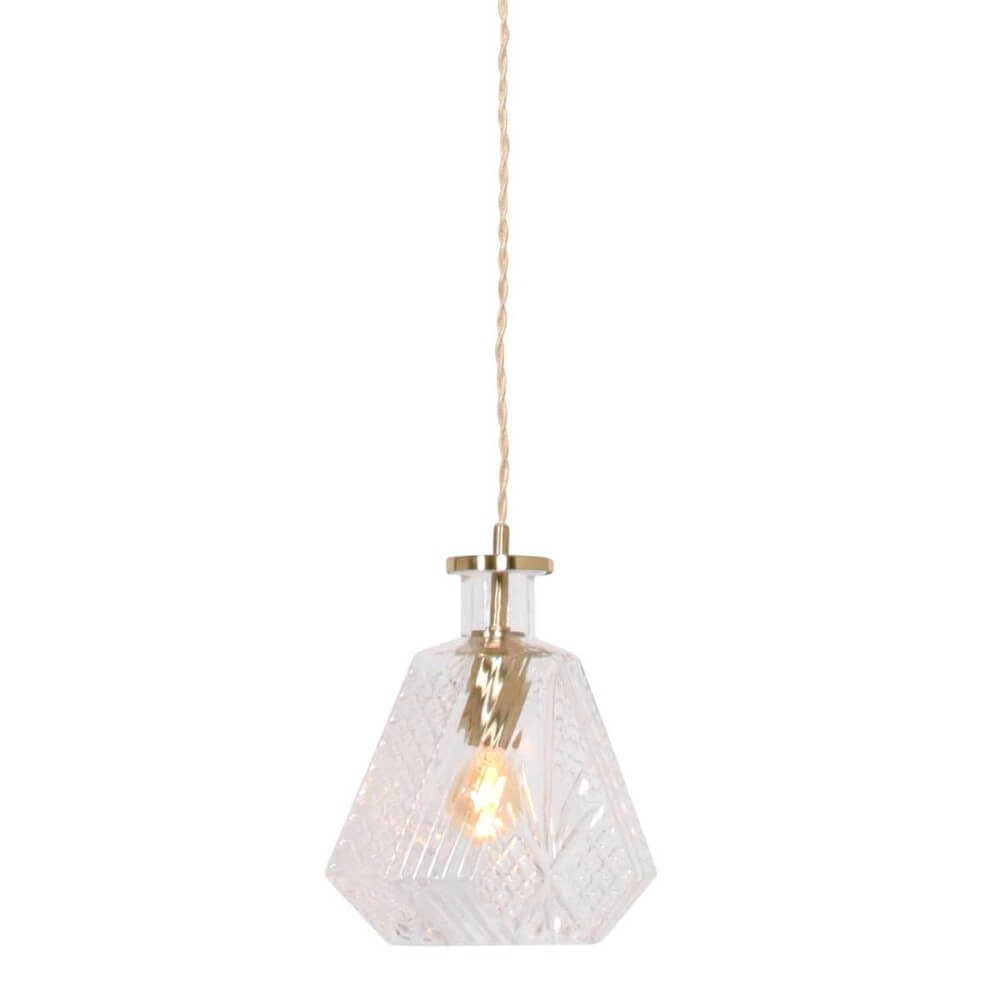 Classic pendant lamp Grazioglass Ø 18cm