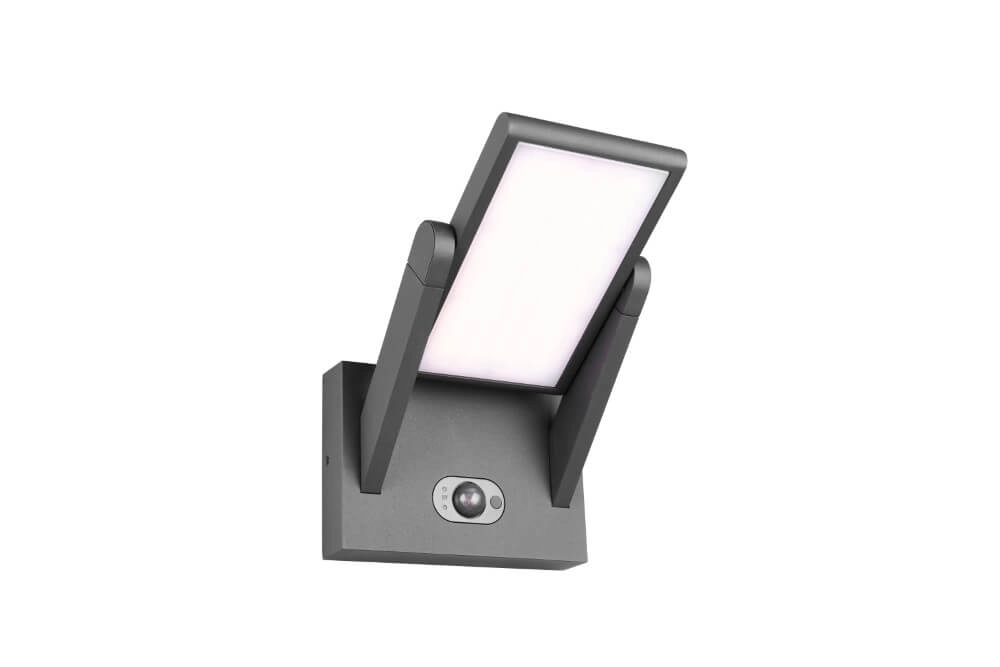 Hybrid solar wall lamp Malawi with sensor Trio 4017807622508