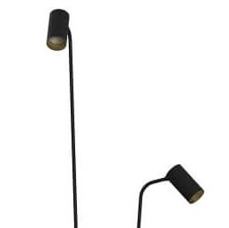 Black reading lamp Mono 2-light Lyora 5903139771894