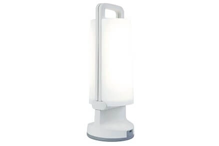 Solar table lamp Dragonfly white