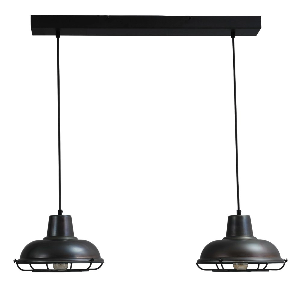 Dining room lamp Industria 2x26 Rustic
