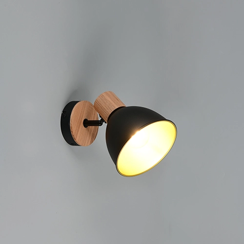 Ceiling lamp Delume Single Black Trio 4017807672237
