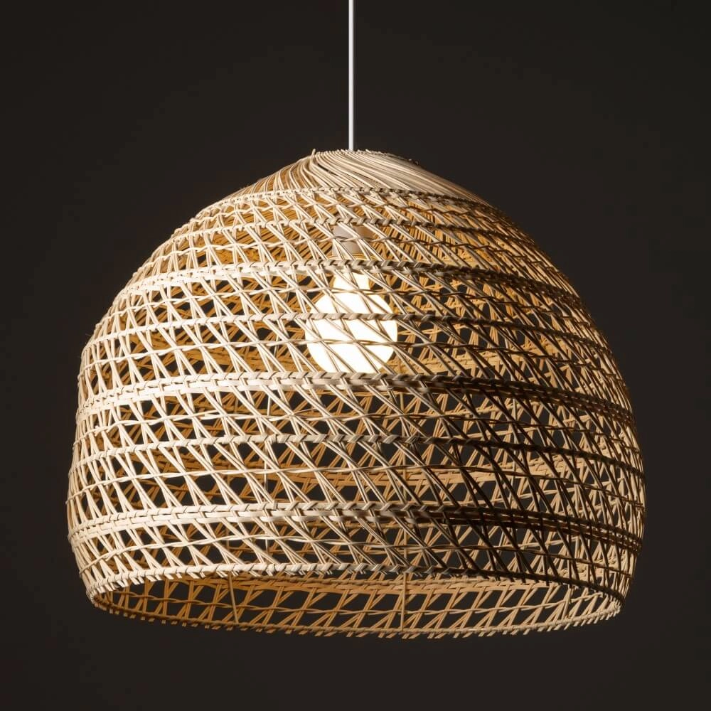 Rattan pendant lamp Boho L Ø 60cm Lyora 5903139111522