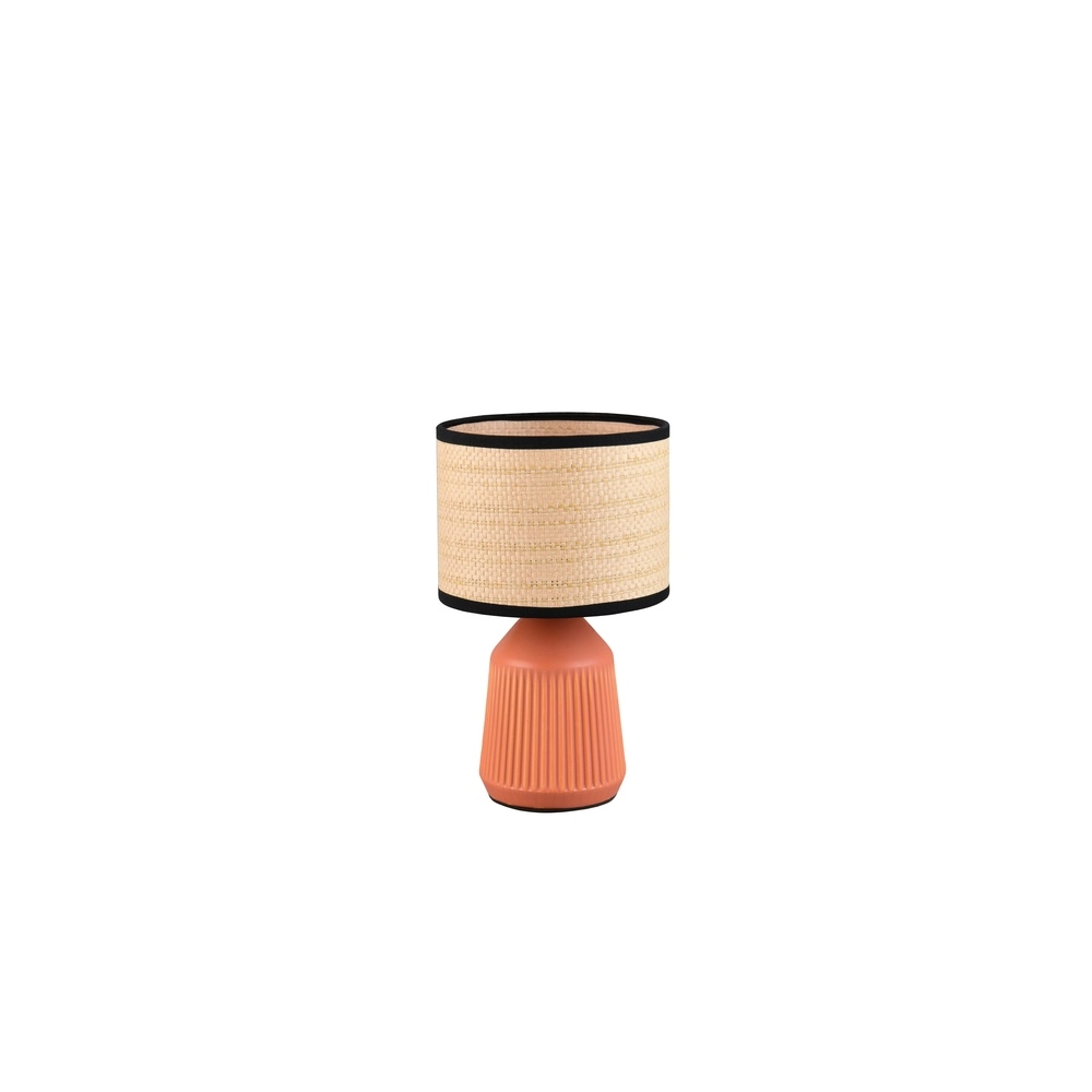 Table lamp Formentera Ø 16cm terracotta Trio 4017807692082