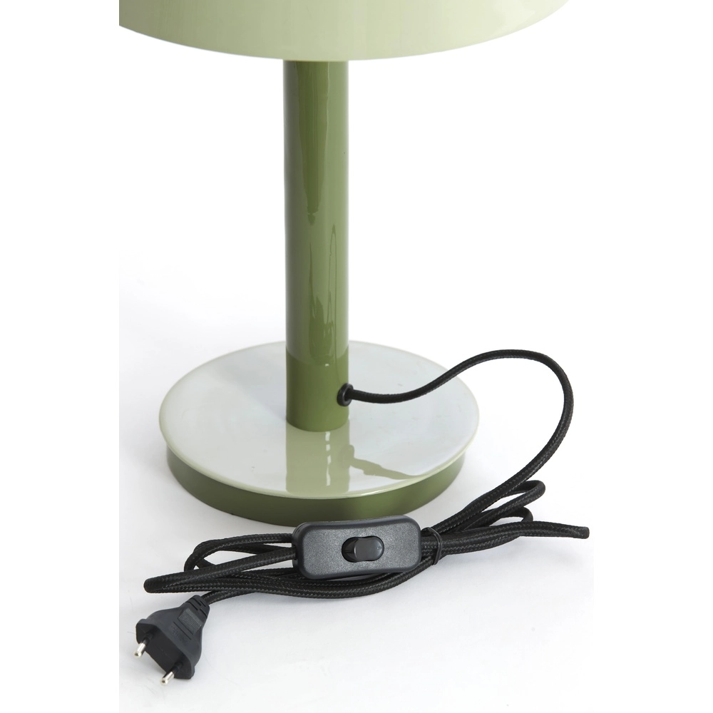 Desk lamp Marivet gloss green - Ø 25cm Light & Living 8717807816216