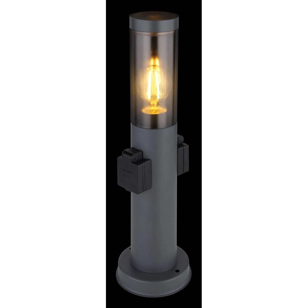 Garden lamp Boston anthracite with socket Globo 9007371430741